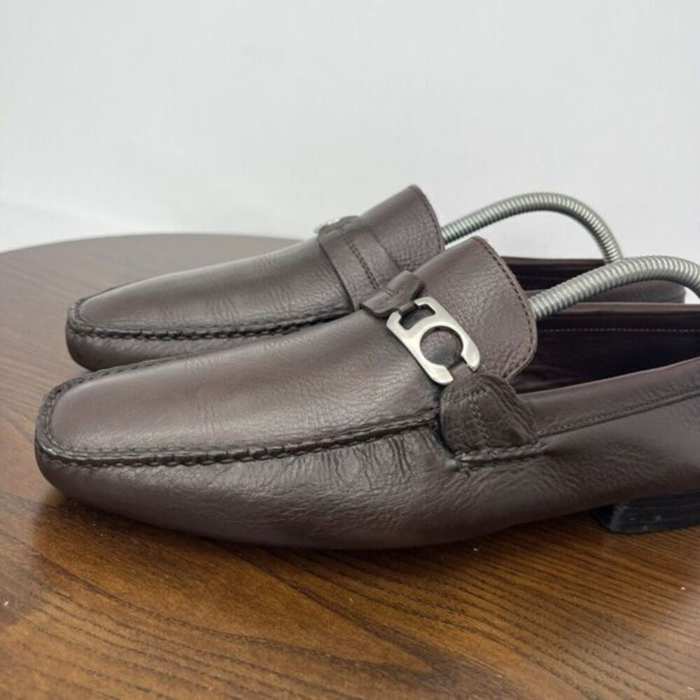 Allen Edmonds Martin Penny Loafer Shoes Women's 9D Brown Leather Moc Boat Flat - Picture 11 of 16
